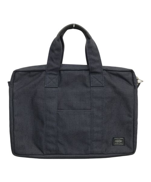 PORTER（ポーター）PORTER (ポーター) SMOKY  BRIEFCASE(S) ネイビーの古着・服飾アイテム