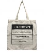 Maison Margielaメゾンマルジェラ）の古着「STEREOTYPE SHOPPING BAG」｜ホワイト