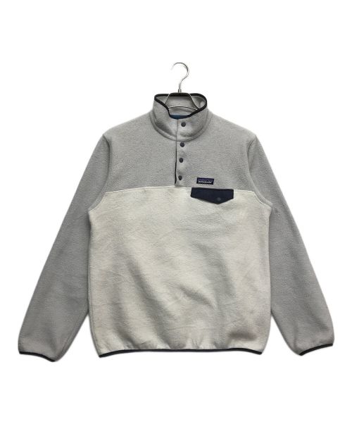 Patagonia（パタゴニア）Patagonia (パタゴニア) スナップT シンチラフリース グレー サイズ:Mの古着・服飾アイテム