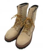 RED WINGレッドウィング）の古着「LOGGER BOOT」｜ベージュ