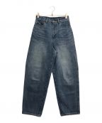 Spick & Spanスピックアンドスパン）の古着「51/2 CURVE LINE DENIM」｜インディゴ