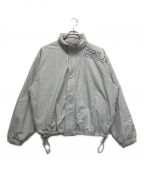 SUPREMEシュプリーム）の古着「SPELLOUT EMBROIDERED LOGO TRACK JACKET」｜グレー