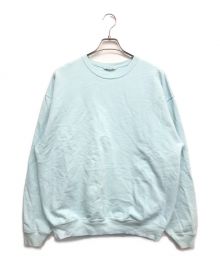 AURALEE（オーラリー）の古着「SUPER SOFT HEAVY SWEAT P/O」｜ブルー