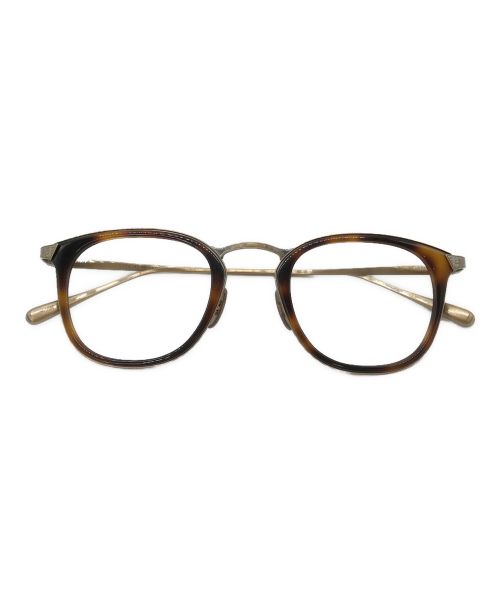 OLIVER PEOPLES（オリバーピープルズ）OLIVER PEOPLES (オリバーピープルズ) 眼鏡フレーム ブラウンの古着・服飾アイテム