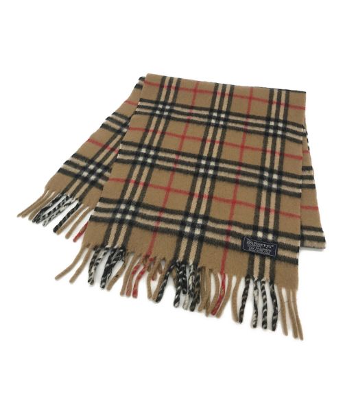 BURBERRY LONDON（バーバリーロンドン）BURBERRY LONDON (バーバリーロンドン) カシミヤストール ブラウンの古着・服飾アイテム