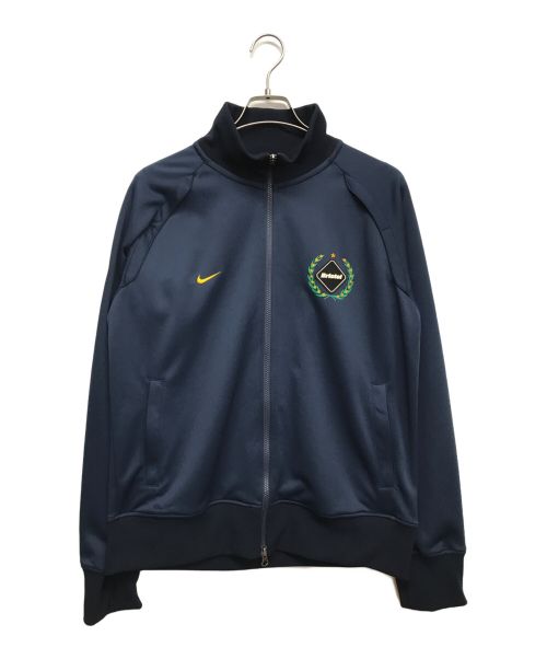 NIKE（ナイキ）NIKE (ナイキ) F.C.R.B. (エフシーアールビー) トラックジャケット ネイビー サイズ:Lの古着・服飾アイテム