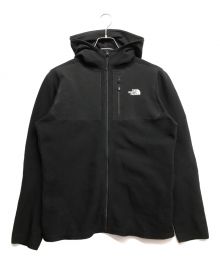 THE NORTH FACE（ザ ノース フェイス）の古着「ハイブリッドグローブフィットフルジップ」｜ブラック