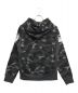 A BATHING APE (アベイシングエイプ) UNDEFEATED (アンディフィーテッド) カモ柄ジップパーカー グレー サイズ:M：15000円