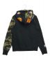 A BATHING APE (アベイシングエイプ) カモシャークパーカー ブラック サイズ:M：18000円