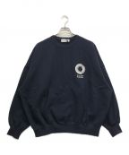 COOTIE PRODUCTIONSクーティープロダクツ）の古着「Open End Yarn Heavy Oz Sweat Crew」｜ネイビー