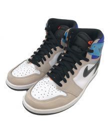 NIKE（ナイキ）の古着「AIR JORDAN 1 RETRO HIGH OG」｜ベージュ×ブルー