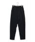 ENFOLD (エンフォルド) RELAX TROUSERS ブラック サイズ:38：7000円