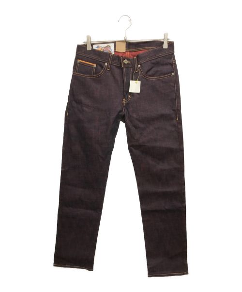 NAKED & FAMOUS DENIM（ネイキッドアンドフェイマスデニム）NAKED & FAMOUS DENIM (ネイキッドアンドフェイマスデニム) デニムパンツ レッド サイズ:30 未使用品の古着・服飾アイテム