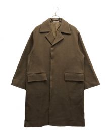 AURALEE（オーラリー）の古着「WOOL SILK MELTON COAT」｜ベージュ