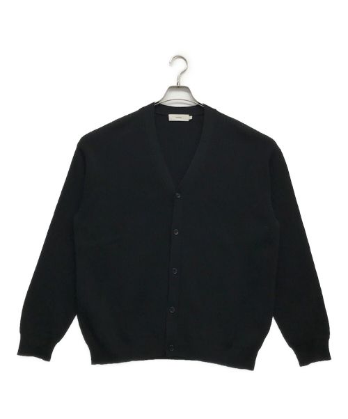 Graphpaper（グラフペーパー）Graphpaper (グラフペーパー) High Density Cardigan ブラック サイズ:1の古着・服飾アイテム