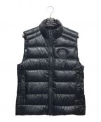 CANADA GOOSE×BEAUTY&YOUTHカナダグース×ビューティーアンドユース）の古着「GOOSE CROFTON VEST BD」｜ブラック