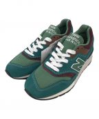 NEW BALANCEニューバランス）の古着「ローカットスニーカー」｜グリーン