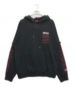 HERON PRESTONヘロンプレストン）の古着「Nasa Hoodie」｜ブラック