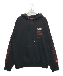 HERON PRESTON（ヘロンプレストン）の古着「Nasa Hoodie」｜ブラック