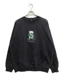 X-LARGE（エクストララージ）の古着「BAD KID CREWNECK SWEAT」｜グレー