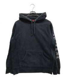 SUPREME（シュプリーム）の古着「Gradient Sleeve Hooded Sweatshirt」｜ネイビー