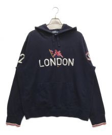 POLO RALPH LAUREN（ポロ・ラルフローレン）の古着「プルオーバーパーカー」｜ネイビー