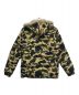 A BATHING APE (アベイシングエイプ) ダウンジャケット カーキ サイズ:M：40000円