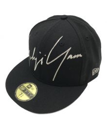 YOHJI YAMAMOTO×New Era（ヨウジヤマモト×ニューエラ）の古着「キャップ」｜ブラック