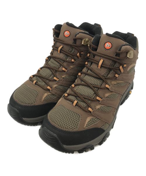 MERRELL（メレル）MERRELL (メレル) モアブ 3 シンセティック ミッド ゴアテックス ブラウン サイズ:27.5の古着・服飾アイテム