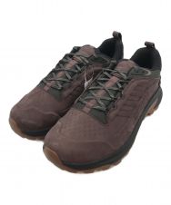 MERRELL (メレル) モアブ スピード 2 レザー ウォータープルーフ パープル サイズ:27.5 未使用品