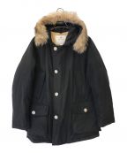 WOOLRICHウールリッチ）の古着「ARCTIC PARKA MLフーデッドダウンジャケット」｜ブラック