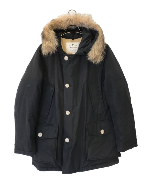 WOOLRICH（ウールリッチ）WOOLRICH (ウールリッチ) ARCTIC PARKA MLフーデッドダウンジャケット ブラック サイズ:Lの古着・服飾アイテム