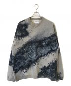 NOMA t.d.ノーマティーディー）の古着「Hand Dyed Twist Sweat」｜ブルー×グレー