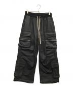 DANKE SCHONダンケ シェーン）の古着「COATING FLAP POCKET PANT S/S」｜ブラック