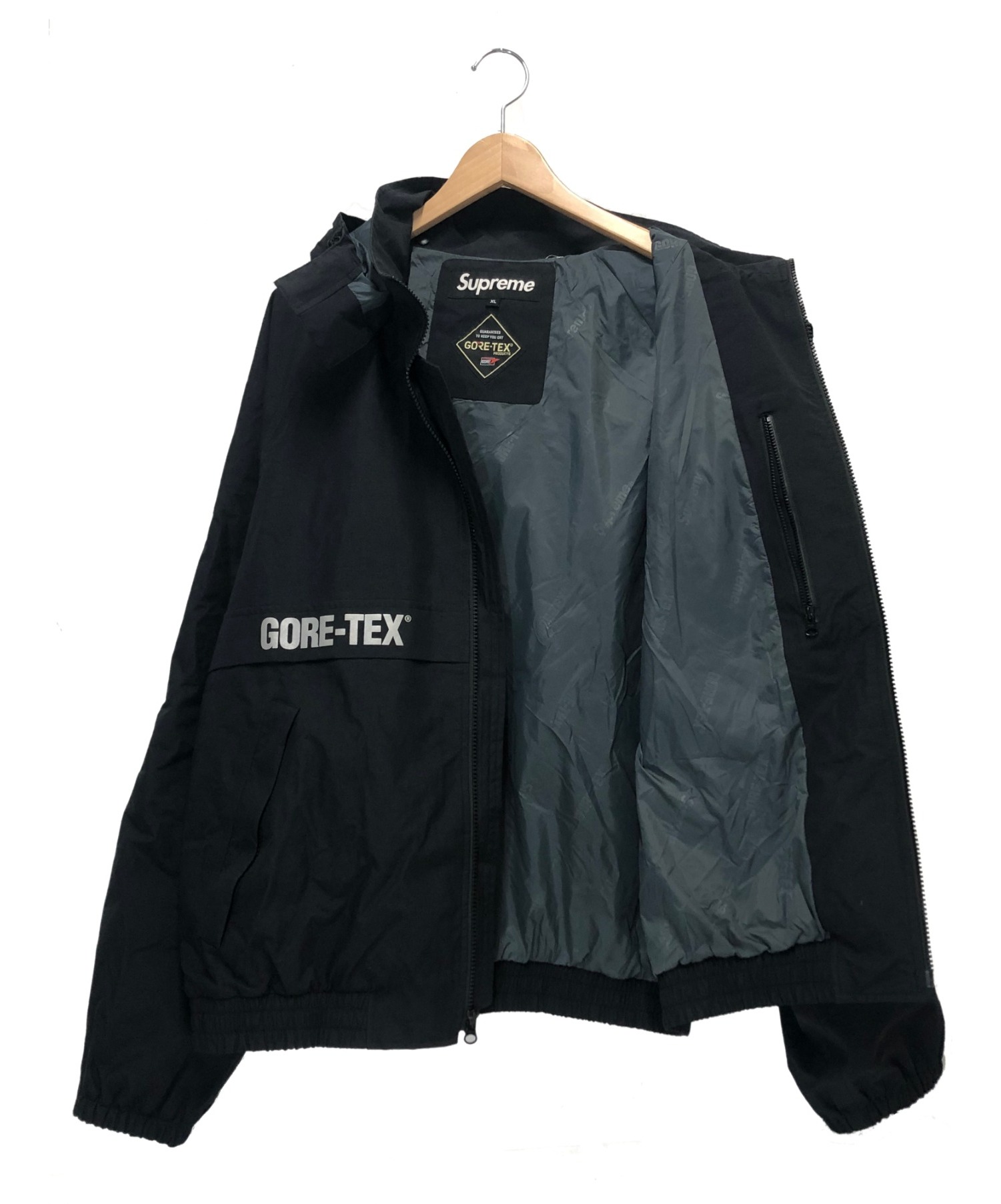 中古・古着通販】Supreme (シュプリーム) ゴアテックスコートジャケット ブラック サイズ:XL 18AW GORE-TEX Court  Jacket｜ブランド・古着通販 トレファク公式【TREFAC FASHION】