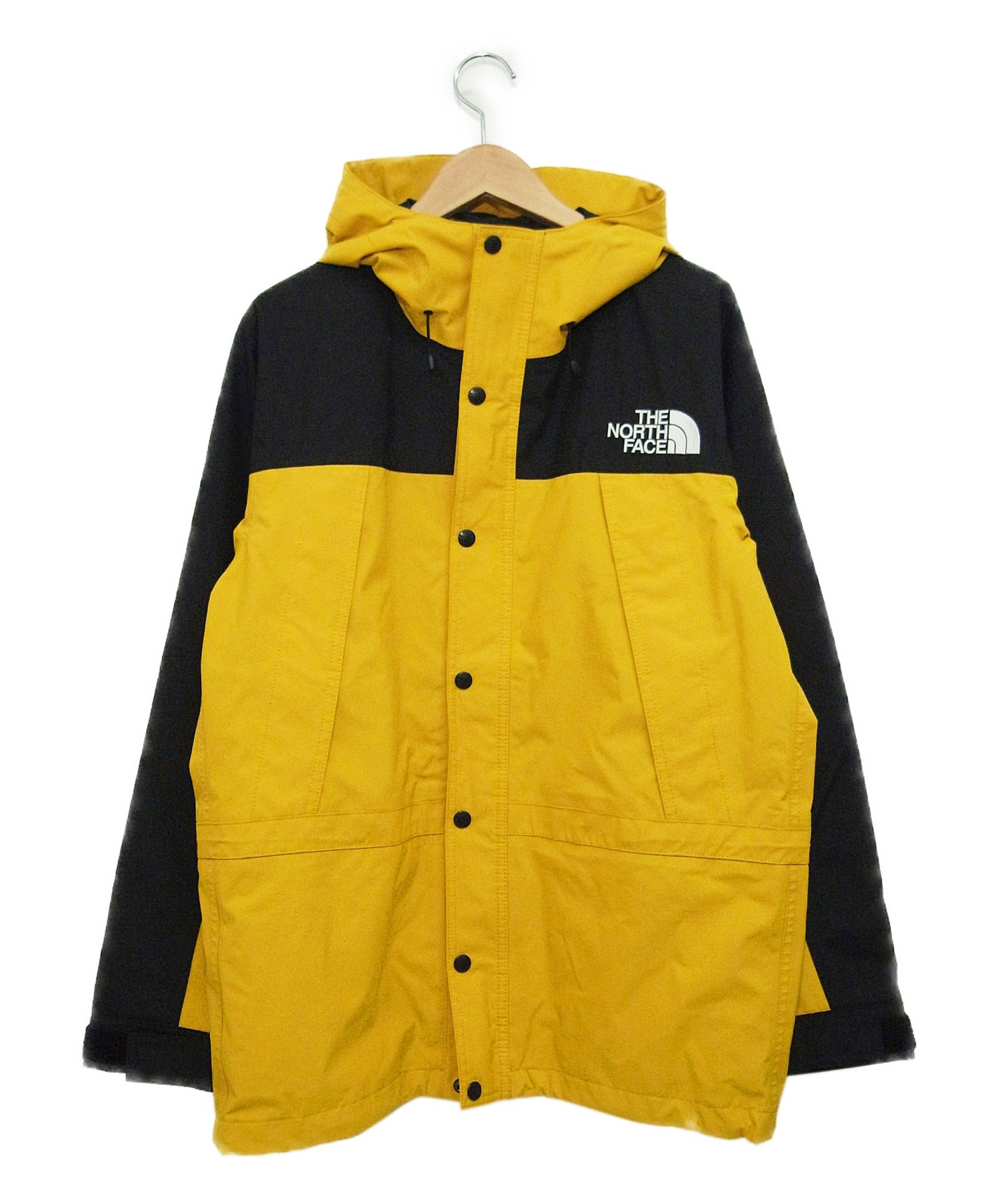 中古 古着通販 The North Face ザノースフェイス マウンテンライトジャケット イエロー ブラック サイズ M Np114 Mountain Light Jacket Gore Tex ブランド 古着通販 トレファク公式 Trefac Fashion