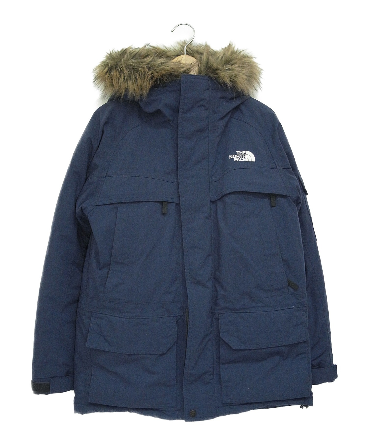 中古 古着通販 The North Face ザノースフェイス マクマードパーカダウンジャケット ネイビー サイズ M Nd Mcmurdo Parka ブランド 古着通販 トレファク公式 Trefac Fashion