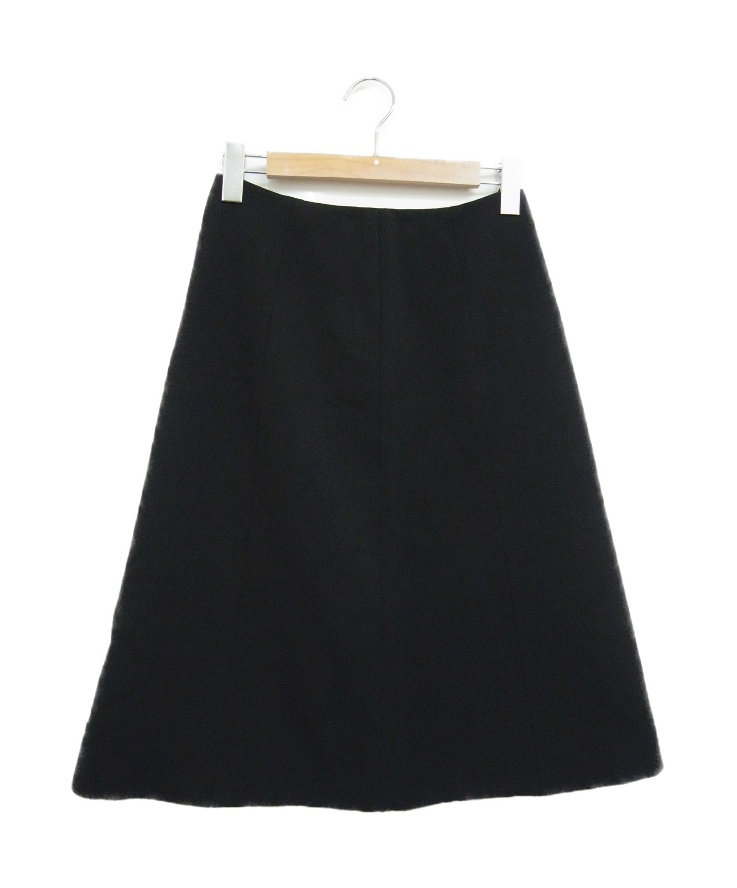 中古 古着通販 Maison Margiela メゾンマルジェラ Aラインフレアスカート ブラック サイズ 38 S29ma0429 白タグ A Line Skirt ブランド 古着通販 トレファク公式 Trefac Fashion