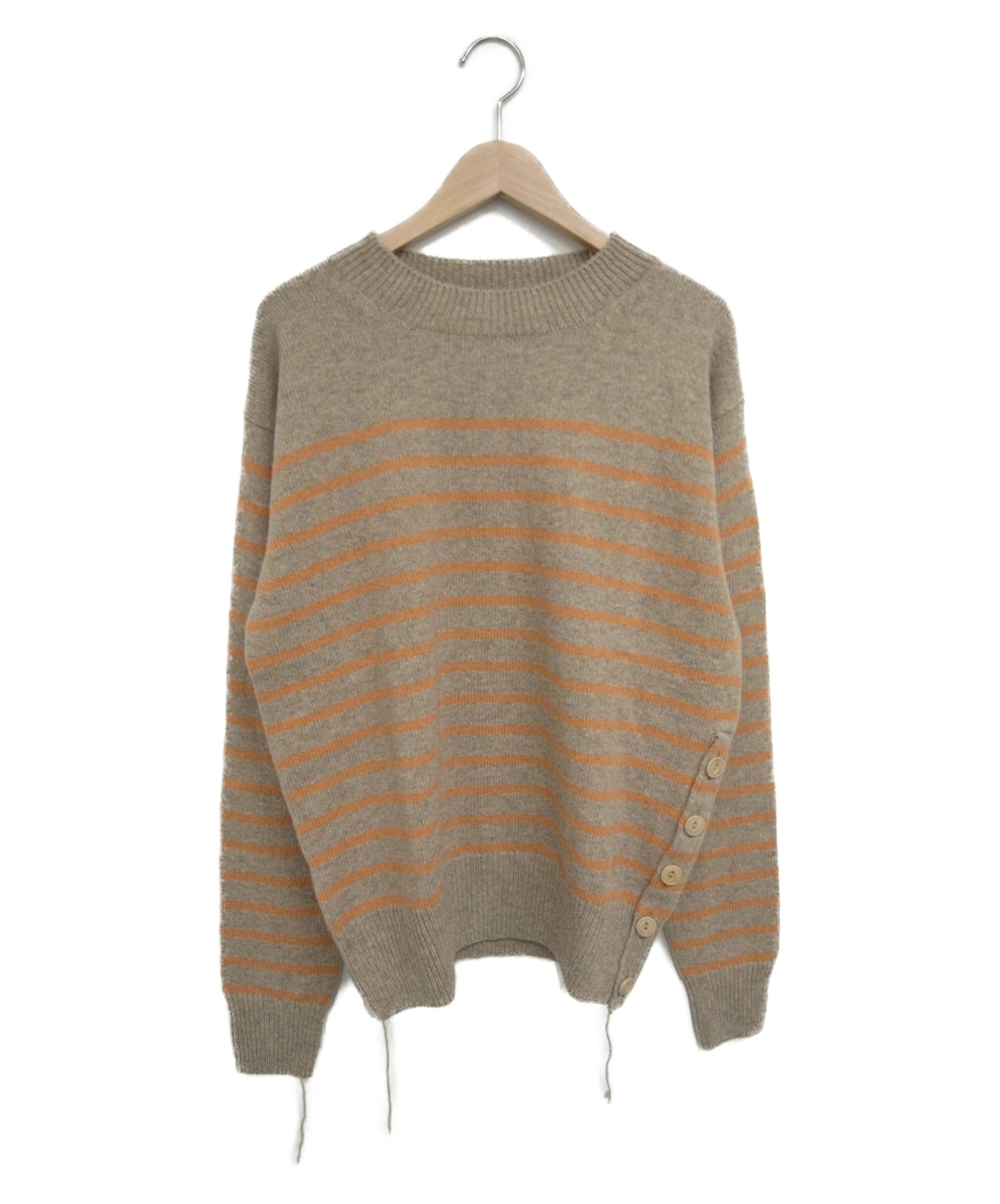 お1人様1点限り】 23AW MASU MARBLE FLAG SWEATER サイズ44 MFFW