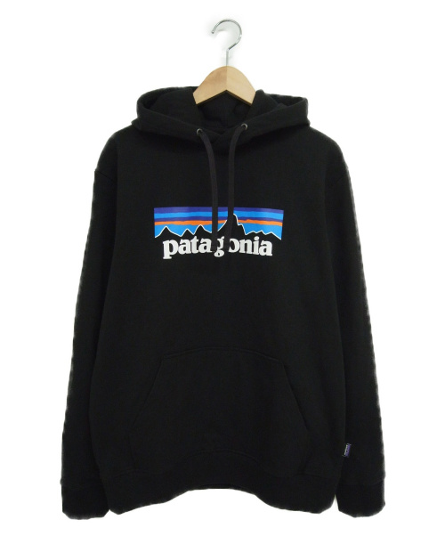 中古 古着通販 Patagonia パタゴニア ロゴアップライザルフーディ ブラック サイズ M ブランド 古着通販 トレファク公式 Trefac Fashion