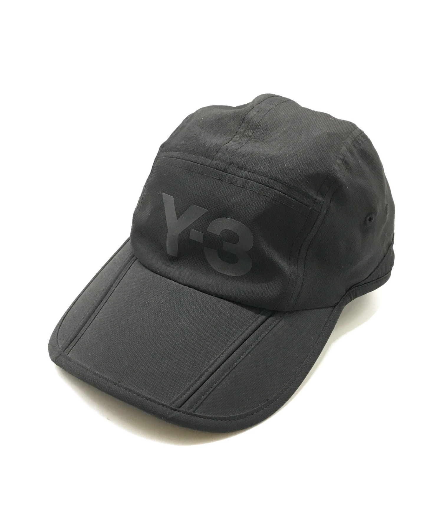 中古 古着通販 Y 3 ワイスリー ジェットキャップ ブラック サイズ 下記参照 Foldable Cap ブランド 古着通販 トレファク公式 Trefac Fashion