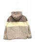 KITH (キス) sherpa double pocket hoodie　シェルパ ダブル ポケット フーディー ボアパーカー ベージュ サイズ:XL：11800円