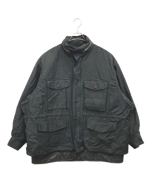 BEAMS（ビームス）BEAMS (ビームス) 3WAY M-65 BDU ブルゾン ブラック サイズ:XLの古着・服飾アイテム