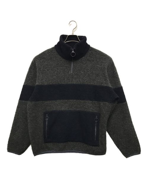 son of the cheese（（サノバチーズ））son of the cheese (（サノバチーズ）) FLEECE ZIP フリースジップ グレー サイズ:Lの古着・服飾アイテム