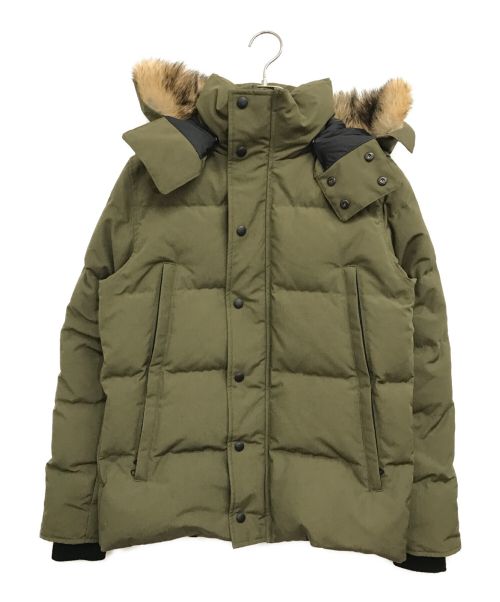 CANADA GOOSE（カナダグース）CANADA GOOSE (カナダグース) ウィンダムパーカ カーキ サイズ:Mの古着・服飾アイテム