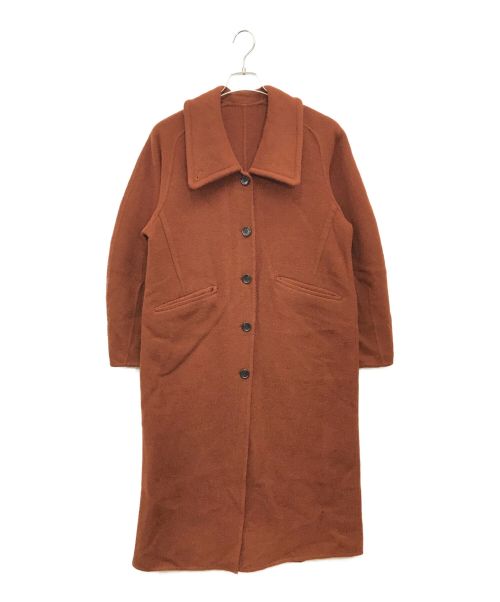 CLANE（クラネ）CLANE (クラネ) アーチスリーブリバーコート / ARCH SLEEVE RIVER COAT ブラウン サイズ:1の古着・服飾アイテム