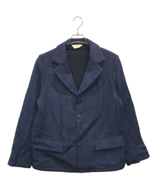 jieda（ジエダ）jieda (ジエダ) ウエスタンテーラードジャケット　WESTERN TAILORED JACKET ネイビー サイズ:1の古着・服飾アイテム