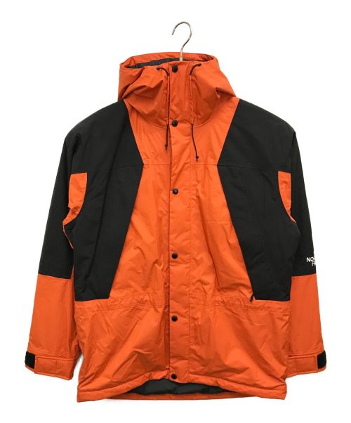 THE NORTH FACE（ザ ノース フェイス）THE NORTH FACE (ザ ノース フェイス) マウンテンライトドライベントジャケット / MOUNTAIN LIGHT DRYVENT INSULATED JACKET / 中綿ジャケット ブラック×オレンジ サイズ:Ｍの古着・服飾アイテム