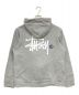 stussy (ステューシー) ジップパーカー グレー サイズ:XL：7800円