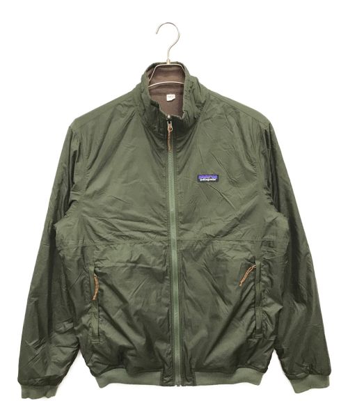 Patagonia（パタゴニア）Patagonia (パタゴニア) リバーシブル シェルド マイクロディニ ジャケット / Reversible Shelled Microdini Jacket / ナイロンジャケット / フリースジャケット オリーブ サイズ:Mの古着・服飾アイテム